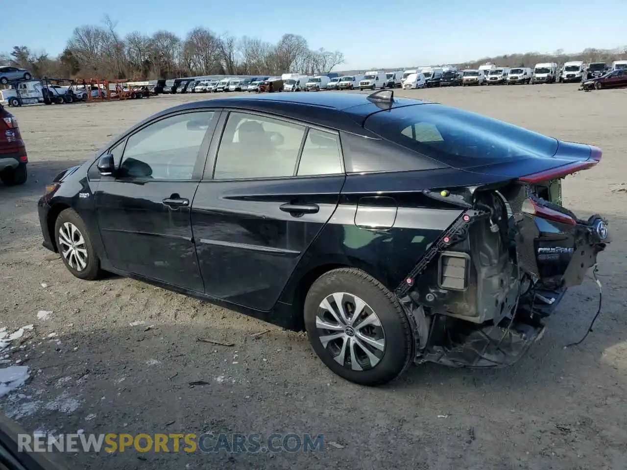 2 Photograph of a damaged car JTDKAMFP5M3178816 TOYOTA PRIUS 2021