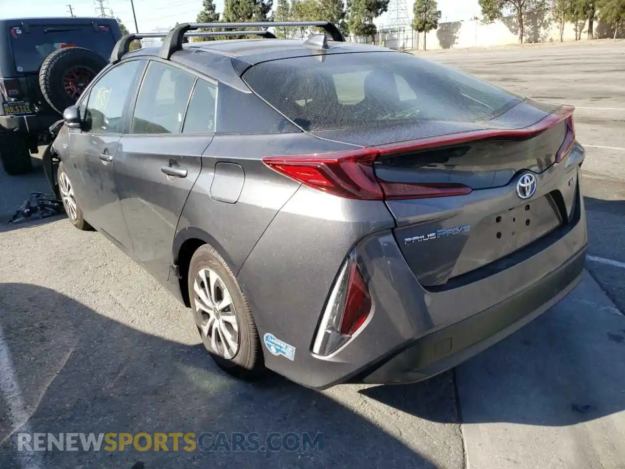 3 Photograph of a damaged car JTDKAMFP5M3179318 TOYOTA PRIUS 2021