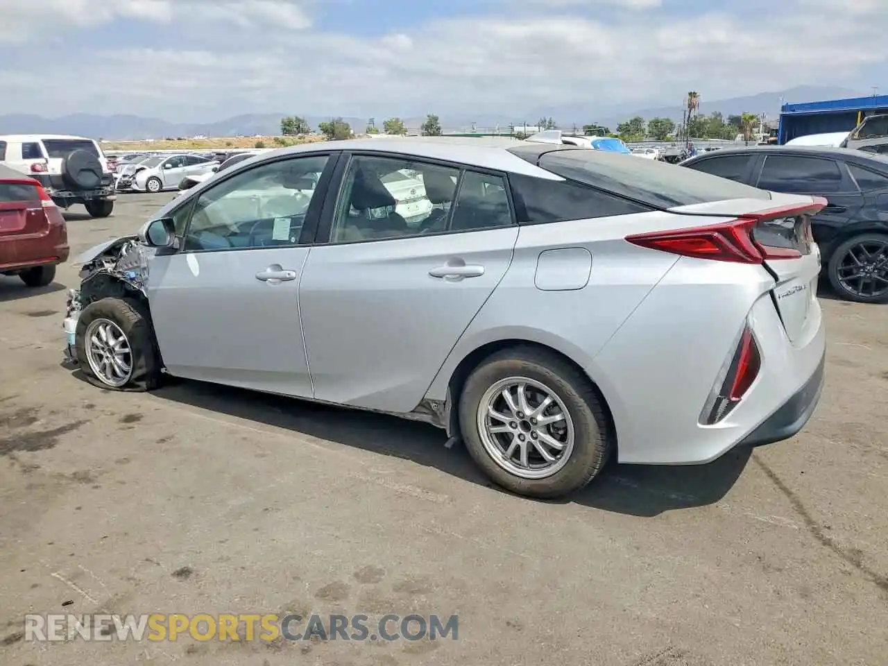 2 Photograph of a damaged car JTDKAMFP5M3188634 TOYOTA PRIUS 2021