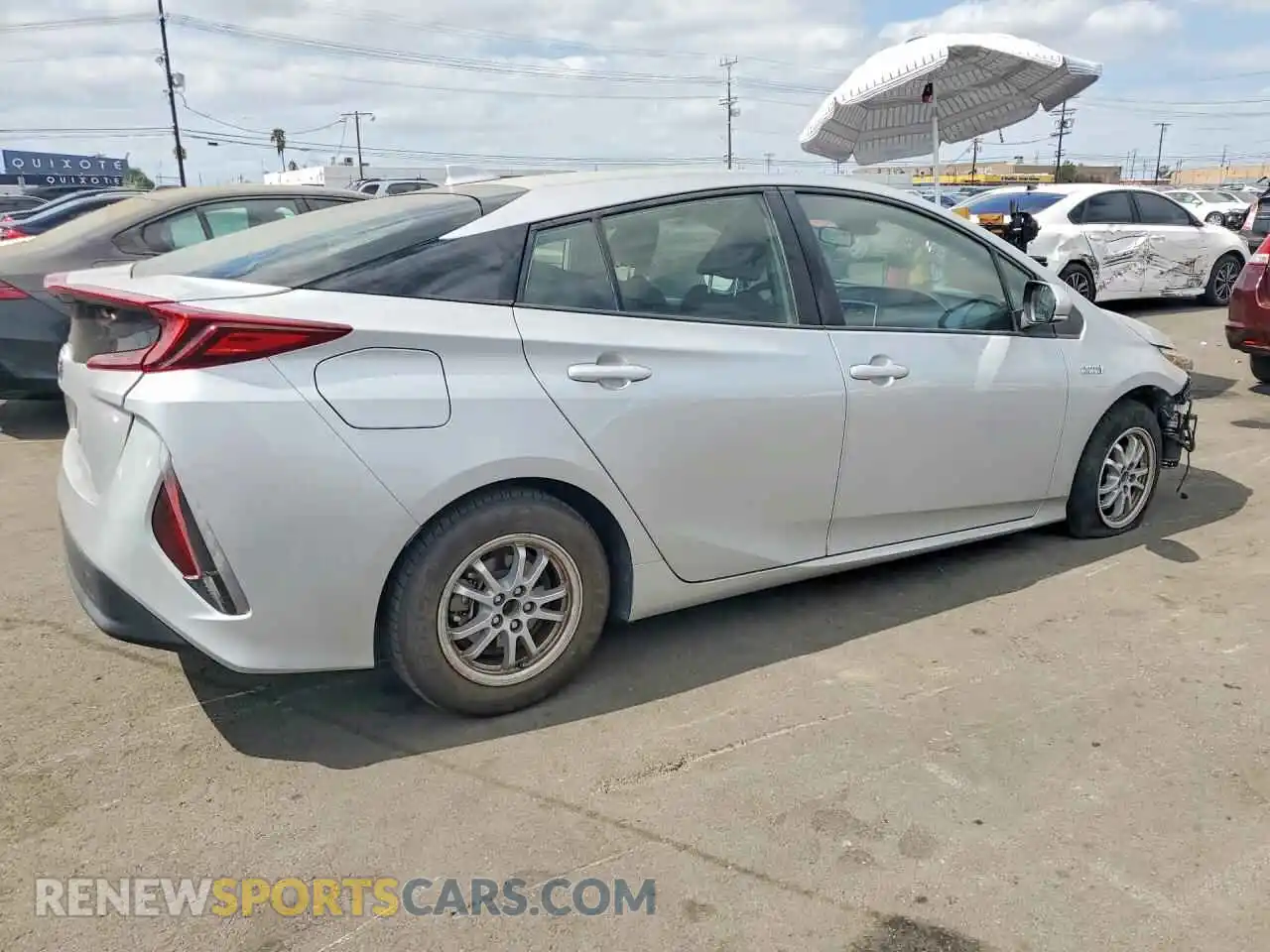 3 Photograph of a damaged car JTDKAMFP5M3188634 TOYOTA PRIUS 2021