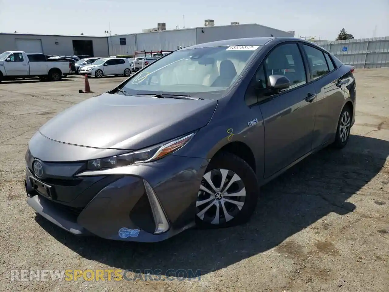 2 Photograph of a damaged car JTDKAMFP6M3192045 TOYOTA PRIUS 2021