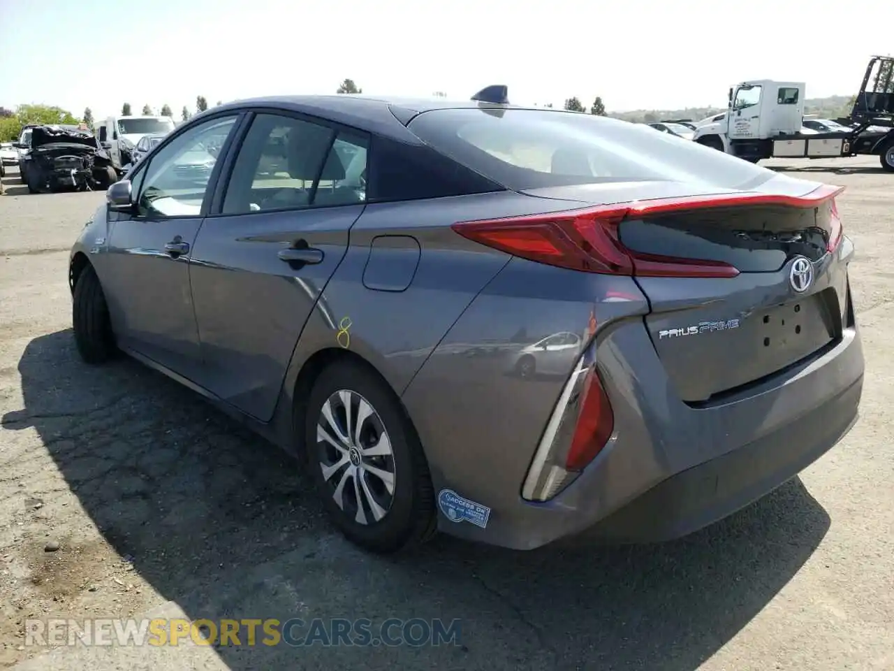 3 Photograph of a damaged car JTDKAMFP6M3192045 TOYOTA PRIUS 2021