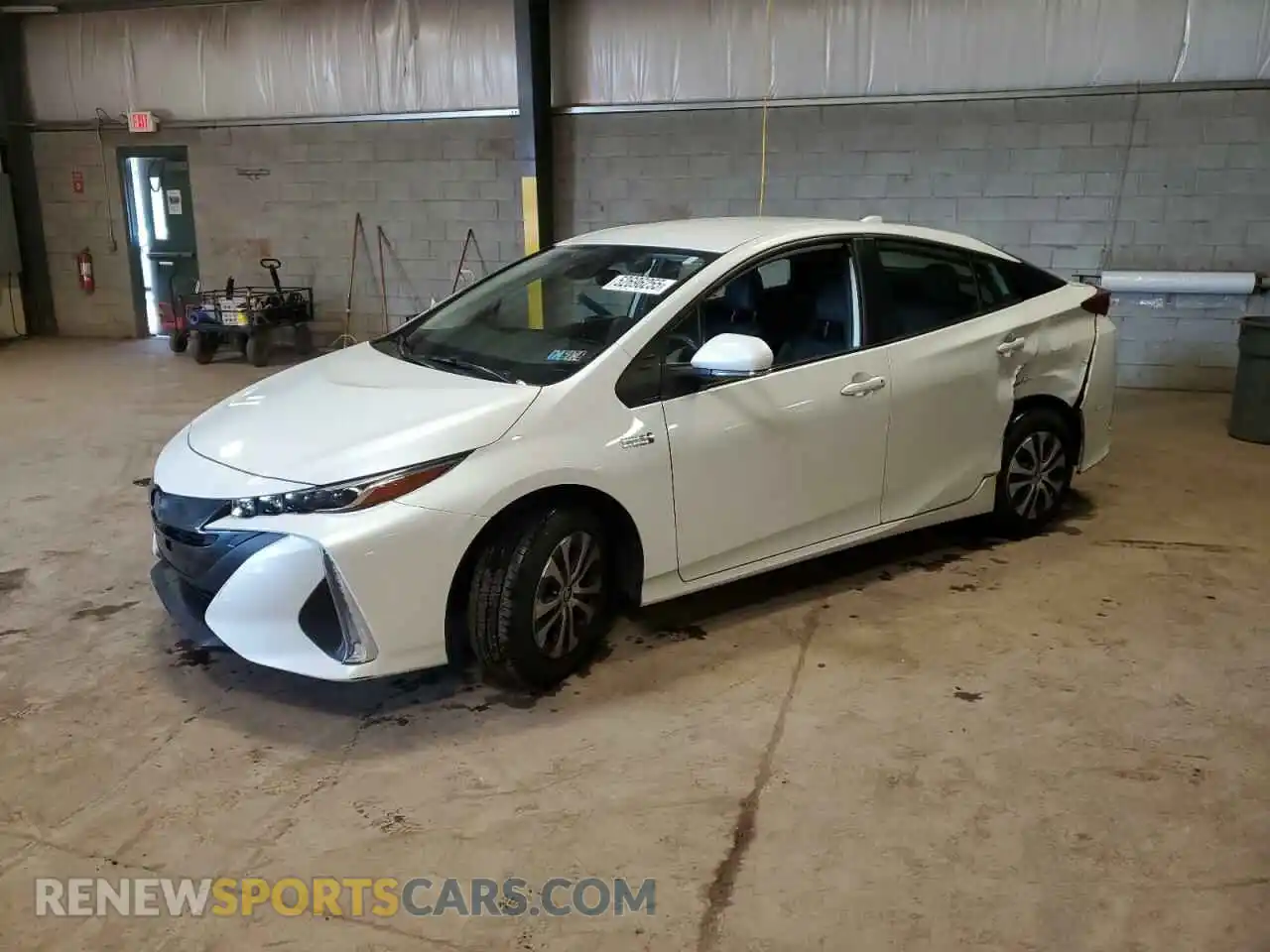 1 Photograph of a damaged car JTDKAMFP7M3174332 TOYOTA PRIUS 2021