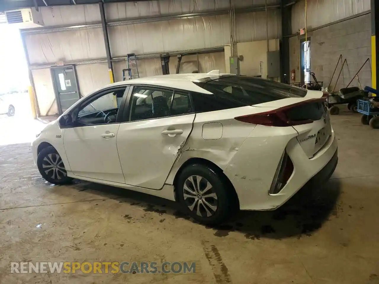 2 Photograph of a damaged car JTDKAMFP7M3174332 TOYOTA PRIUS 2021