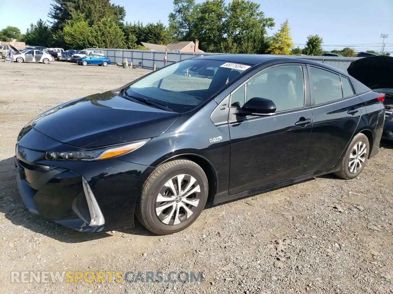 1 Photograph of a damaged car JTDKAMFP7M3174606 TOYOTA PRIUS 2021