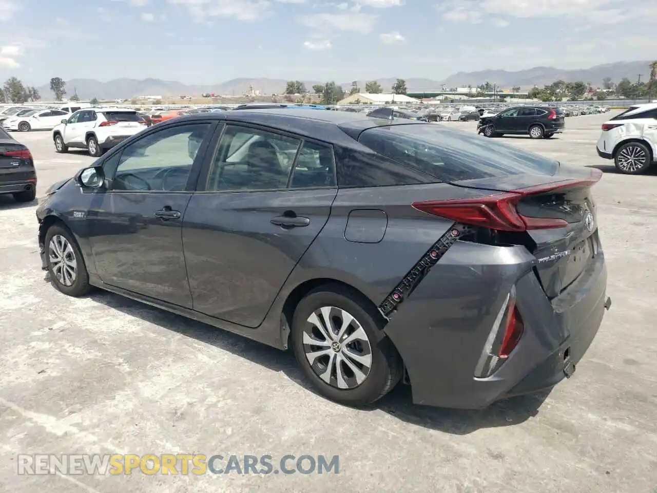 2 Photograph of a damaged car JTDKAMFP7M3176372 TOYOTA PRIUS 2021