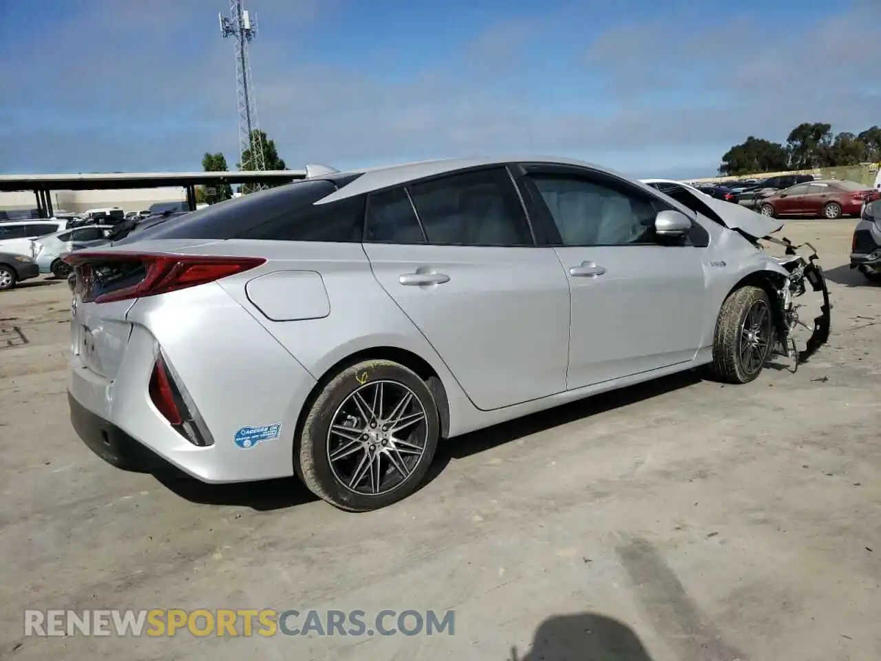 3 Photograph of a damaged car JTDKAMFP7M3177988 TOYOTA PRIUS 2021
