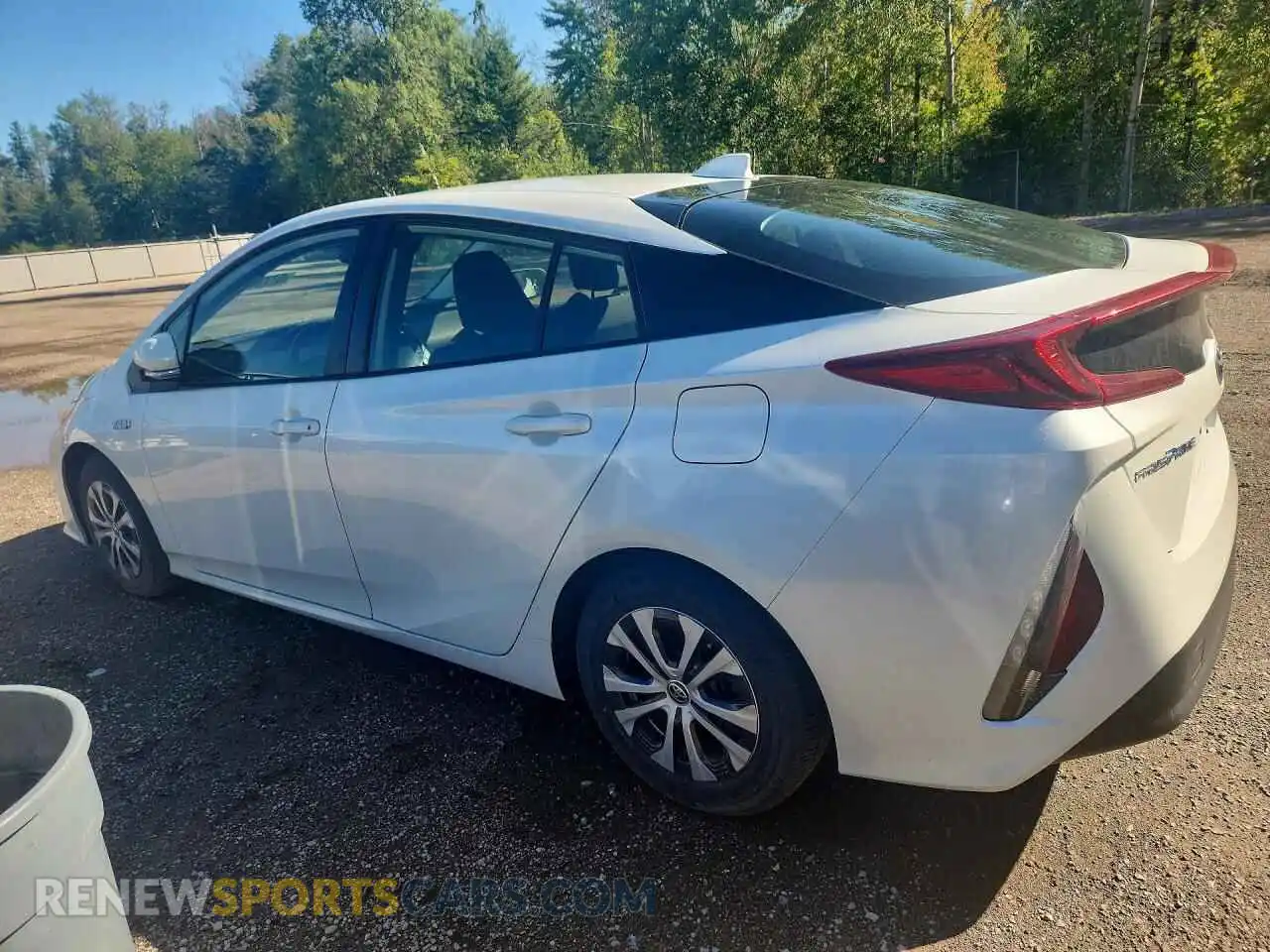2 Photograph of a damaged car JTDKAMFP7M3184889 TOYOTA PRIUS 2021