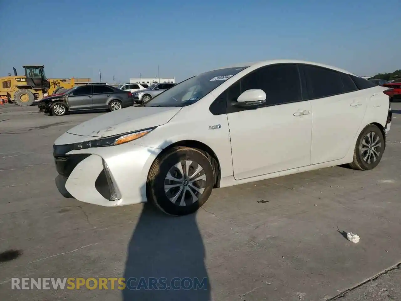 1 Photograph of a damaged car JTDKAMFP8M3164697 TOYOTA PRIUS 2021