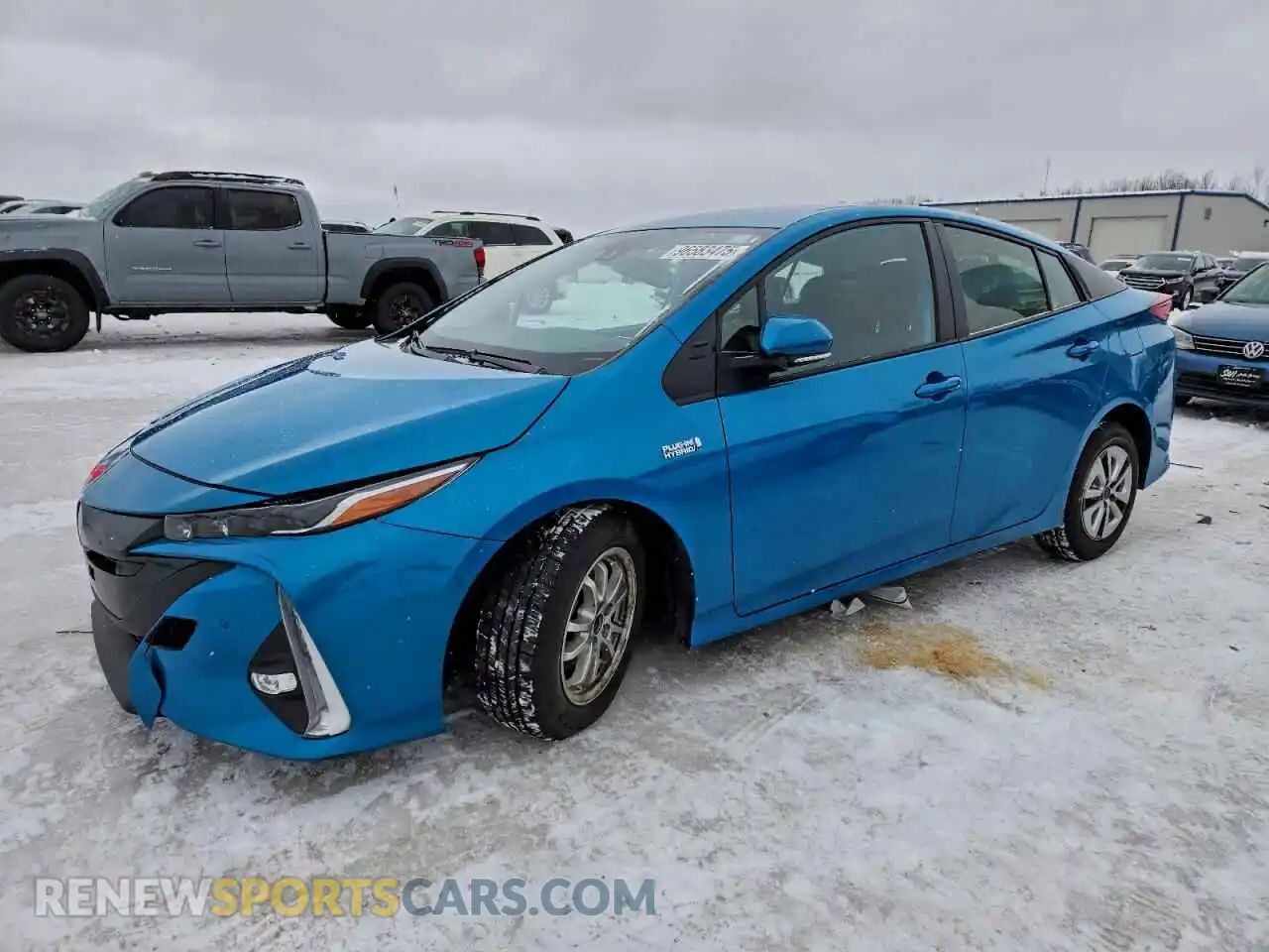 1 Photograph of a damaged car JTDKAMFP8M3175036 TOYOTA PRIUS 2021