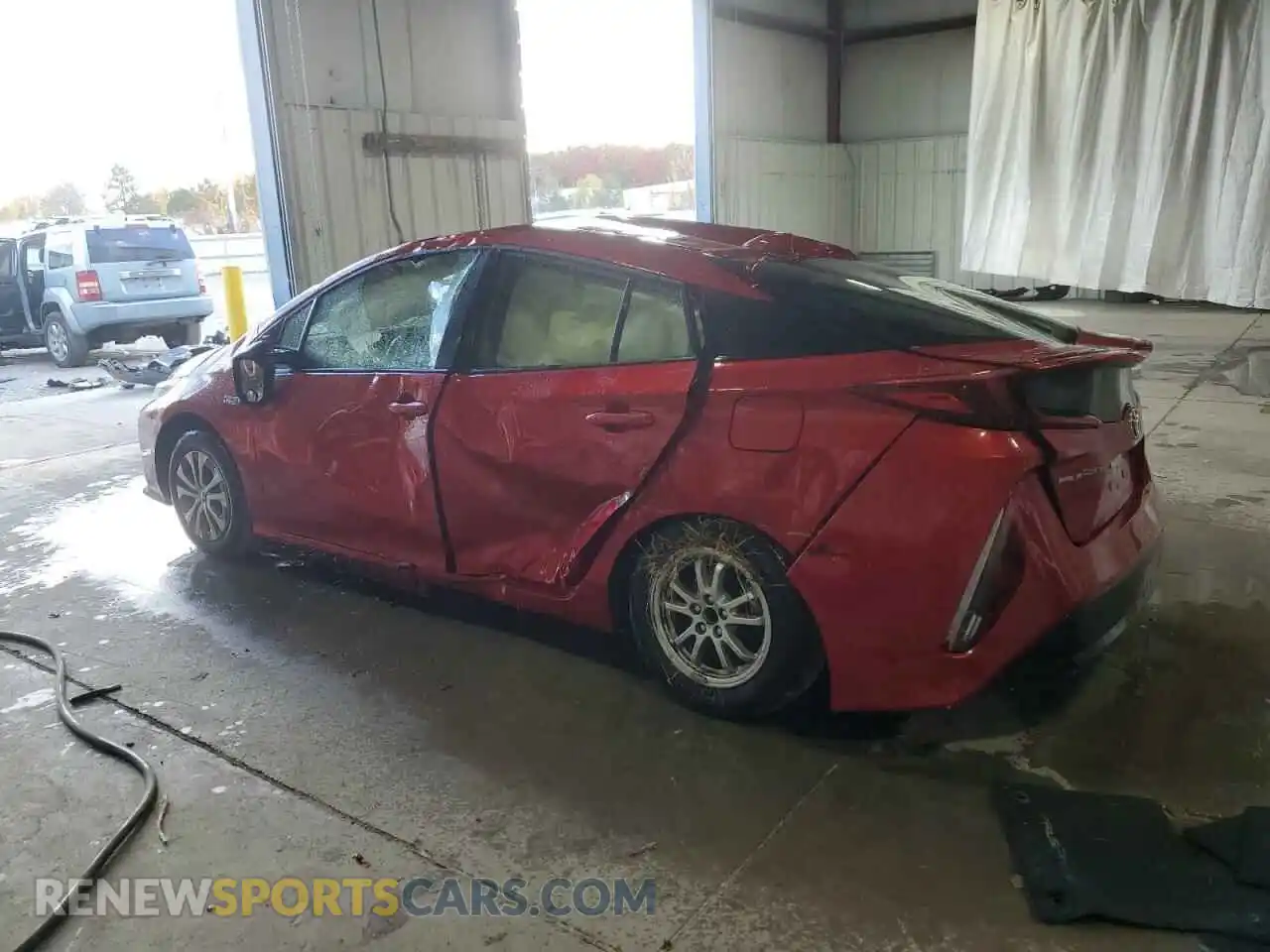 2 Photograph of a damaged car JTDKAMFP8M3180947 TOYOTA PRIUS 2021