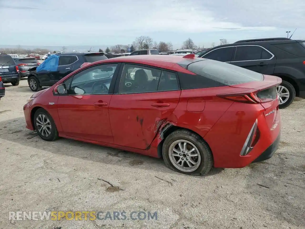 2 Photograph of a damaged car JTDKAMFP8M3185680 TOYOTA PRIUS 2021