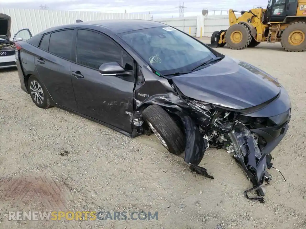 1 Photograph of a damaged car JTDKAMFP8M3187056 TOYOTA PRIUS 2021