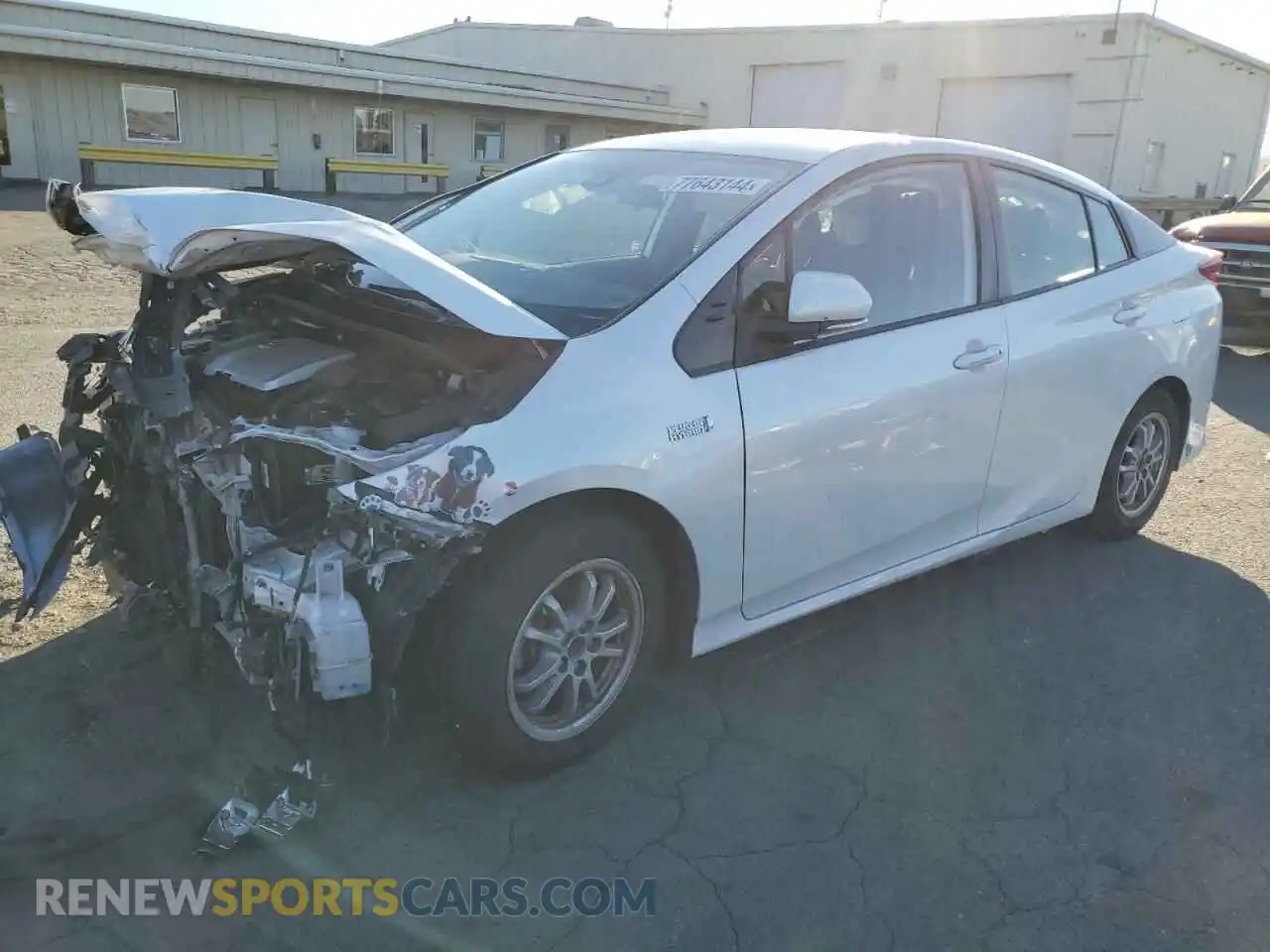 1 Photograph of a damaged car JTDKAMFP9M3167317 TOYOTA PRIUS 2021