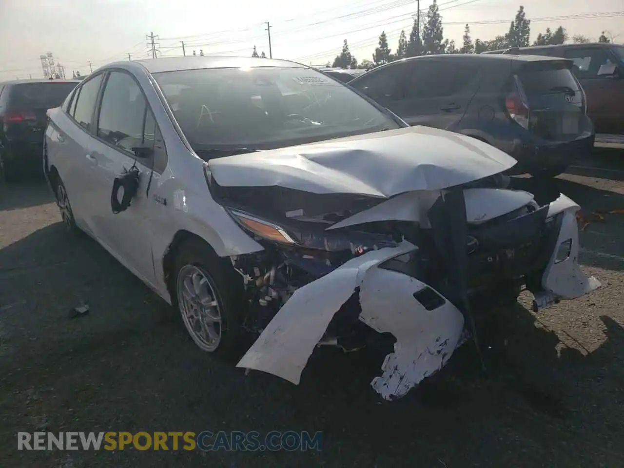 1 Photograph of a damaged car JTDKAMFP9M3169049 TOYOTA PRIUS 2021