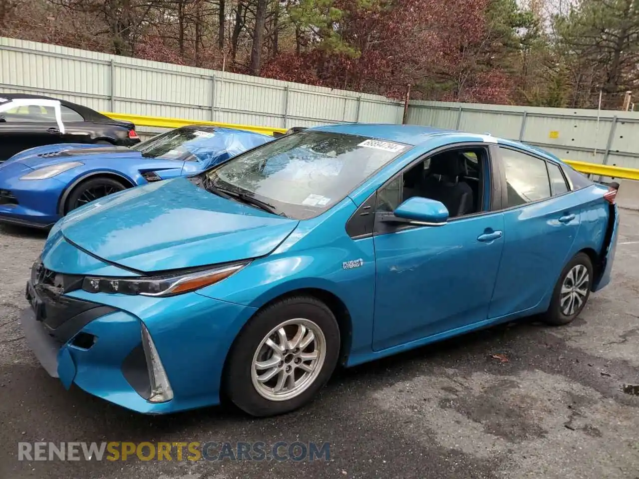 1 Photograph of a damaged car JTDKAMFP9M3169763 TOYOTA PRIUS 2021