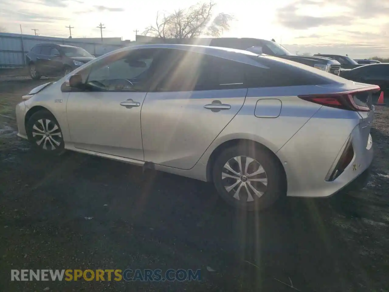 2 Photograph of a damaged car JTDKAMFP9M3172274 TOYOTA PRIUS 2021
