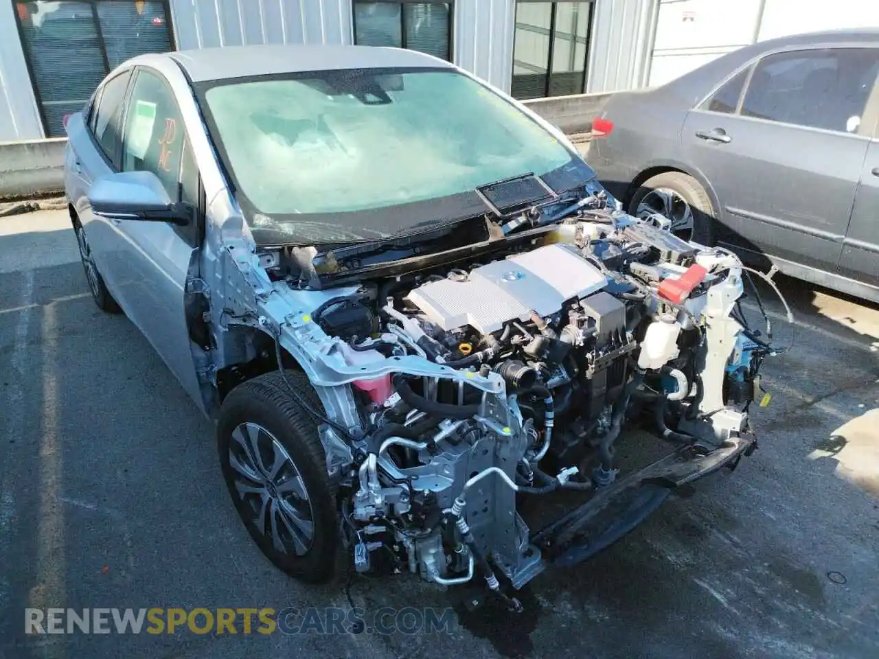 1 Photograph of a damaged car JTDKAMFP9M3176129 TOYOTA PRIUS 2021