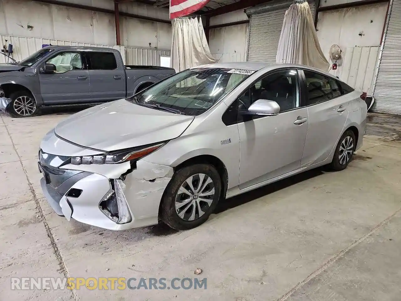 1 Photograph of a damaged car JTDKAMFP9M3177426 TOYOTA PRIUS 2021