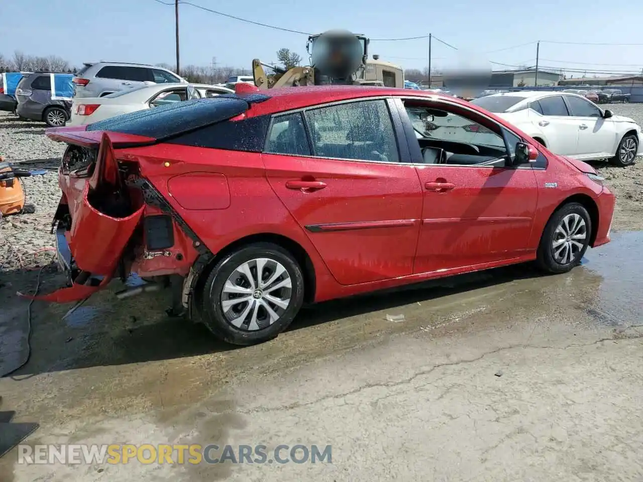 3 Photograph of a damaged car JTDKAMFP9M3181539 TOYOTA PRIUS 2021
