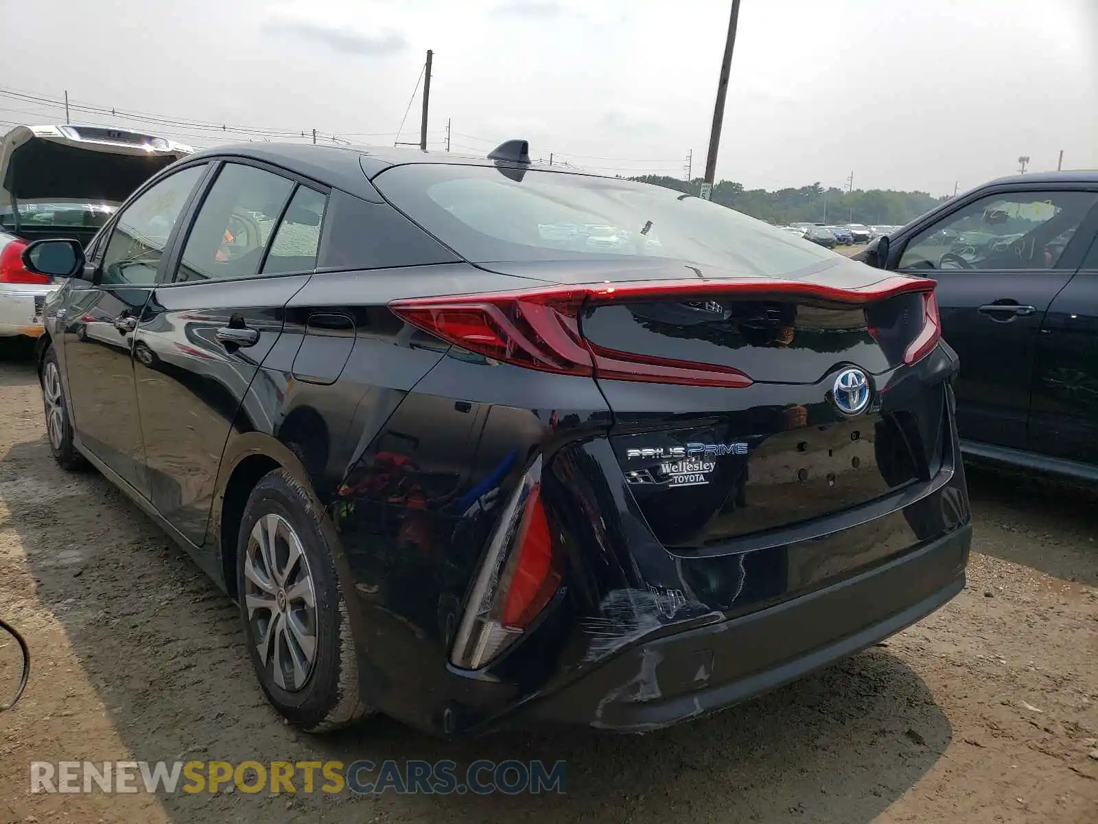 3 Photograph of a damaged car JTDKAMFP9M3182951 TOYOTA PRIUS 2021