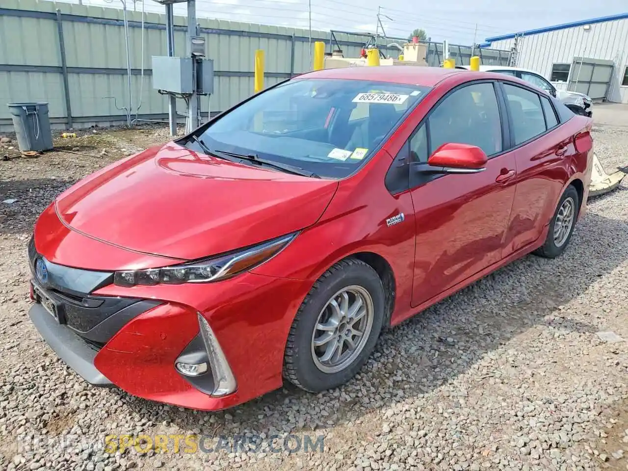 1 Photograph of a damaged car JTDKAMFP9M3188703 TOYOTA PRIUS 2021
