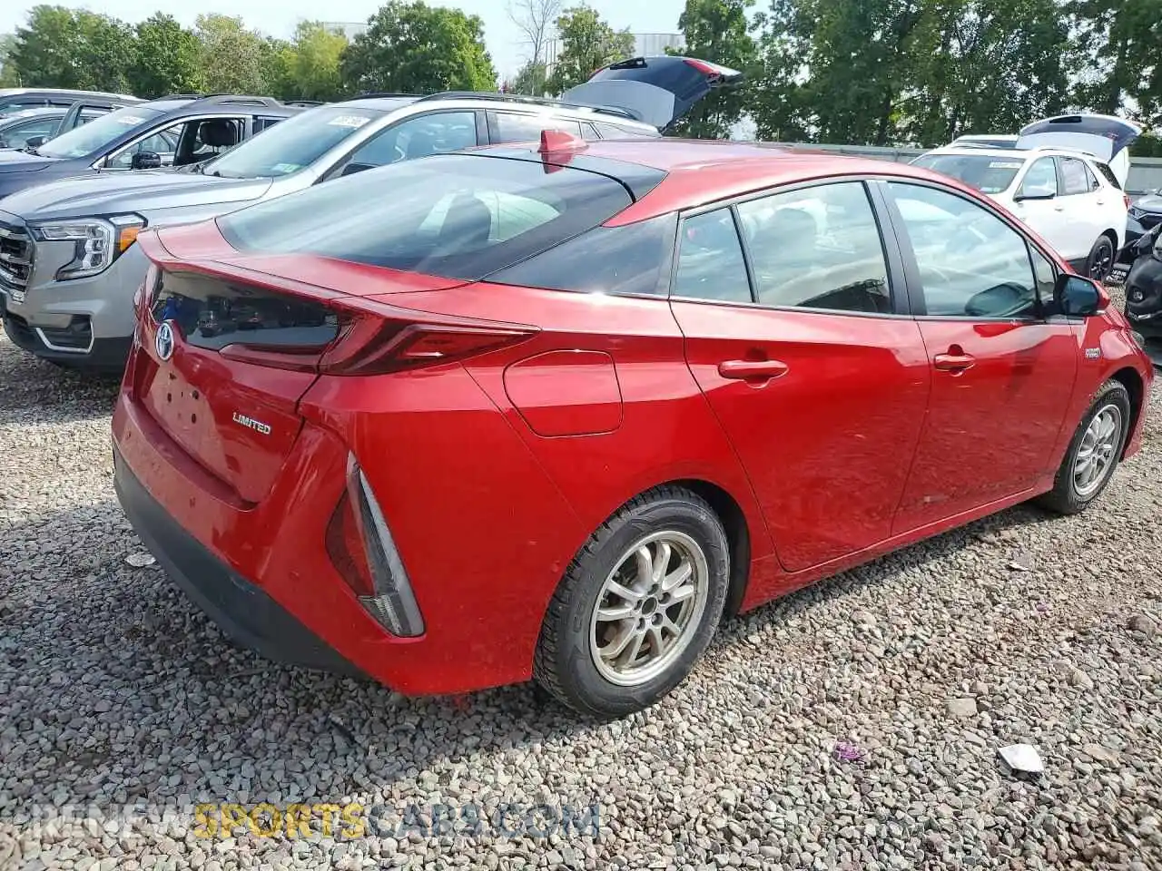 3 Photograph of a damaged car JTDKAMFP9M3188703 TOYOTA PRIUS 2021