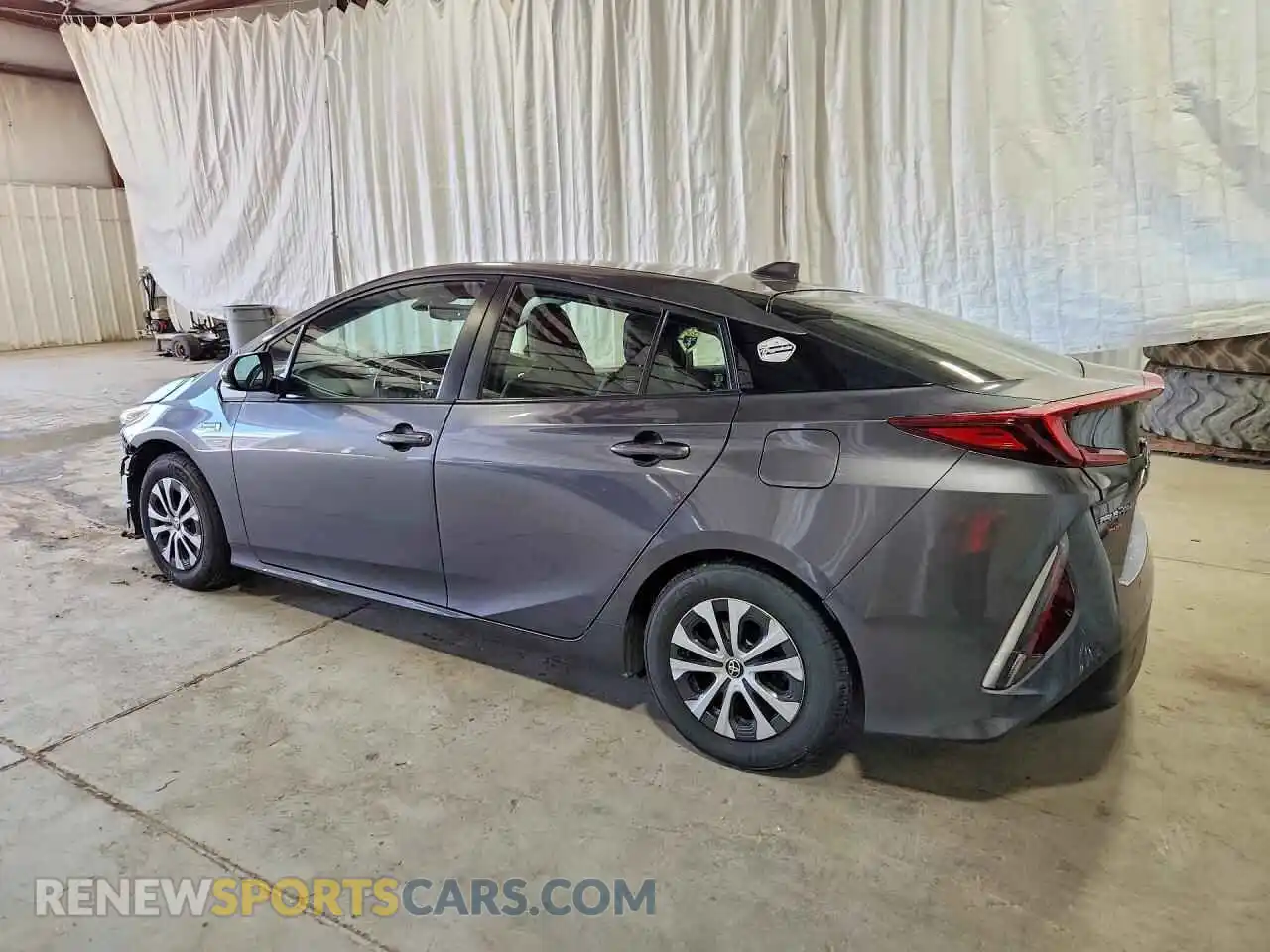 2 Фотография поврежденного автомобиля JTDKAMFP9M3194694 TOYOTA PRIUS 2021