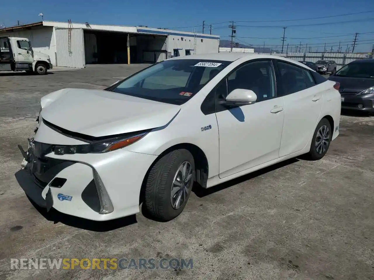 1 Photograph of a damaged car JTDKAMFPXM3165690 TOYOTA PRIUS 2021