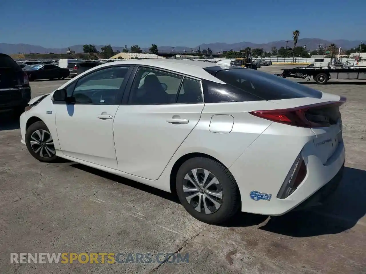 2 Photograph of a damaged car JTDKAMFPXM3165690 TOYOTA PRIUS 2021