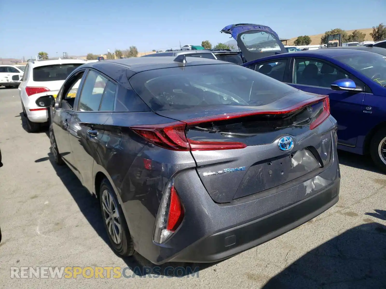 3 Photograph of a damaged car JTDKAMFPXM3177158 TOYOTA PRIUS 2021
