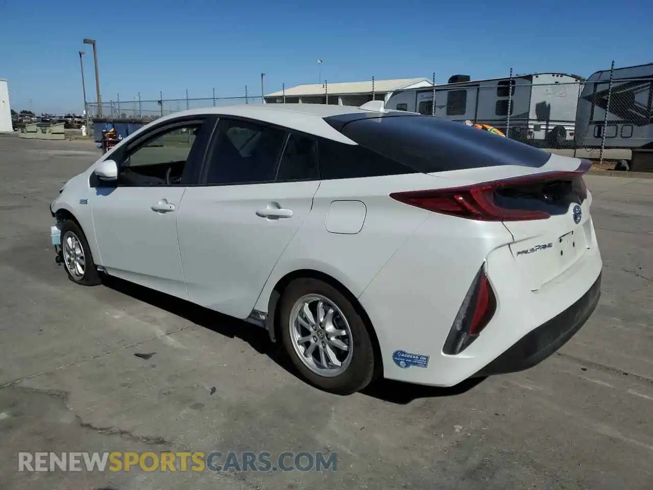 2 Photograph of a damaged car JTDKAMFPXM3177242 TOYOTA PRIUS 2021