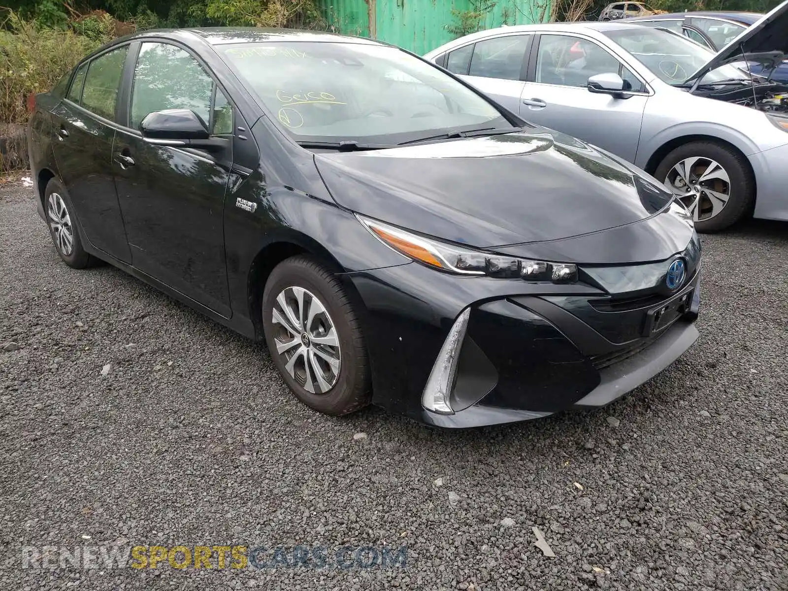 1 Photograph of a damaged car JTDKAMFPXM3183624 TOYOTA PRIUS 2021