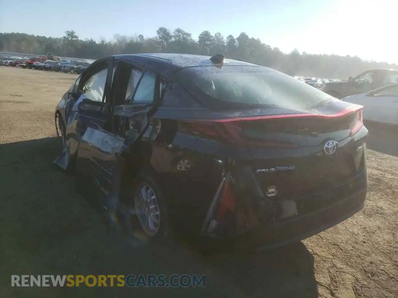 3 Photograph of a damaged car JTDKAMFPXM3188306 TOYOTA PRIUS 2021