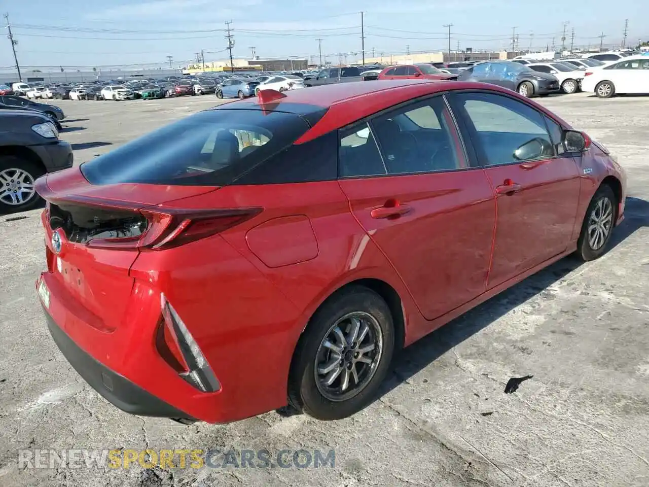 3 Photograph of a damaged car JTDKAMFPXM3190041 TOYOTA PRIUS 2021