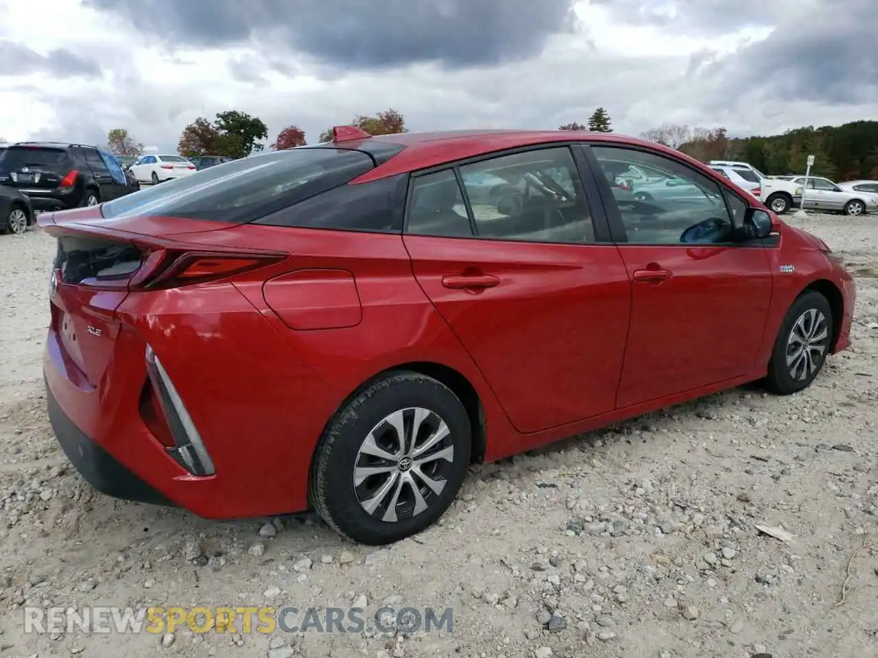 3 Photograph of a damaged car JTDKAMFPXM3192999 TOYOTA PRIUS 2021