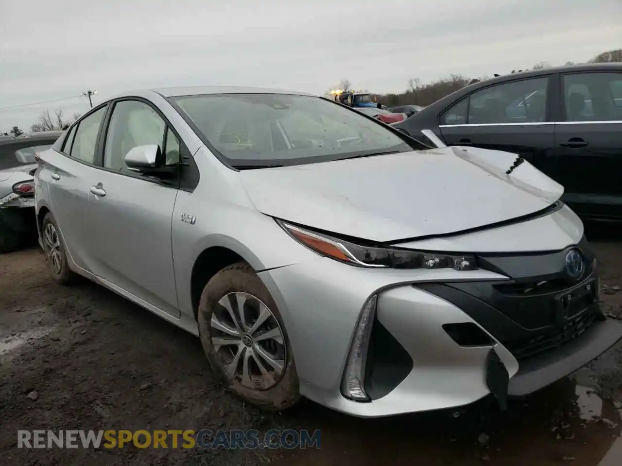 1 Photograph of a damaged car JTDKAMFPXM3197152 TOYOTA PRIUS 2021