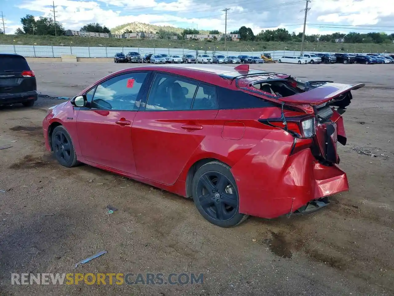 2 Photograph of a damaged car JTDKAMFU0M3129271 TOYOTA PRIUS 2021