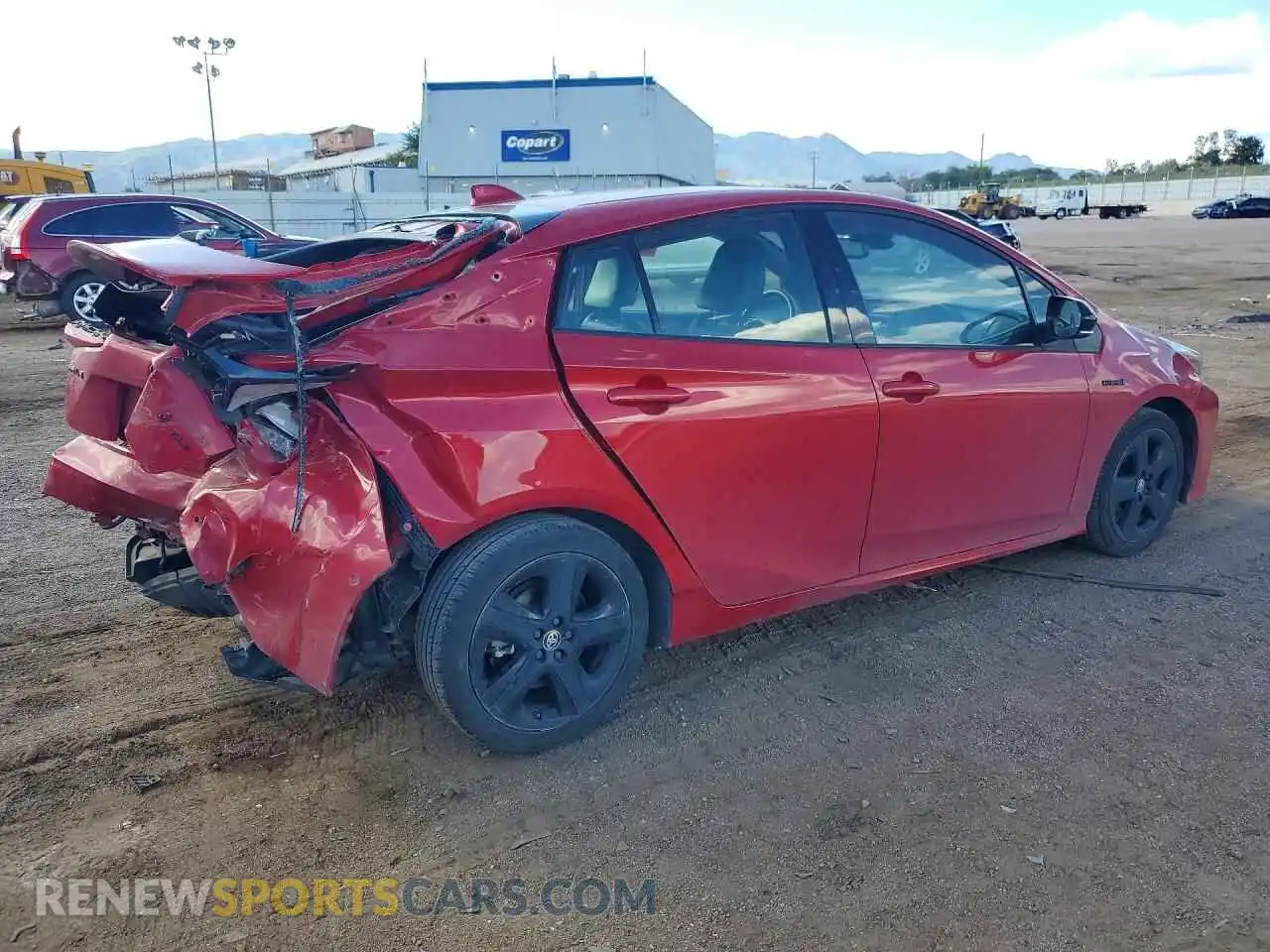 3 Photograph of a damaged car JTDKAMFU0M3129271 TOYOTA PRIUS 2021