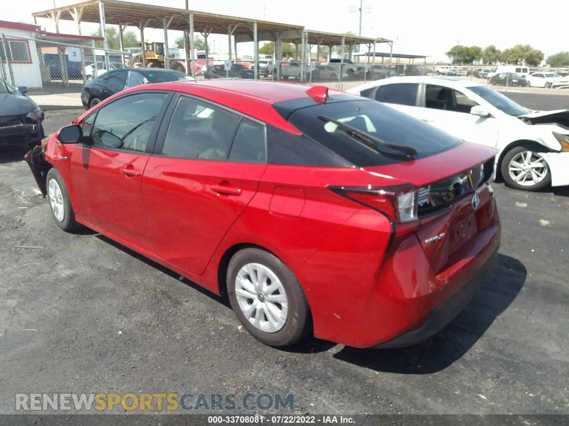 3 Photograph of a damaged car JTDKAMFU0M3131666 TOYOTA PRIUS 2021