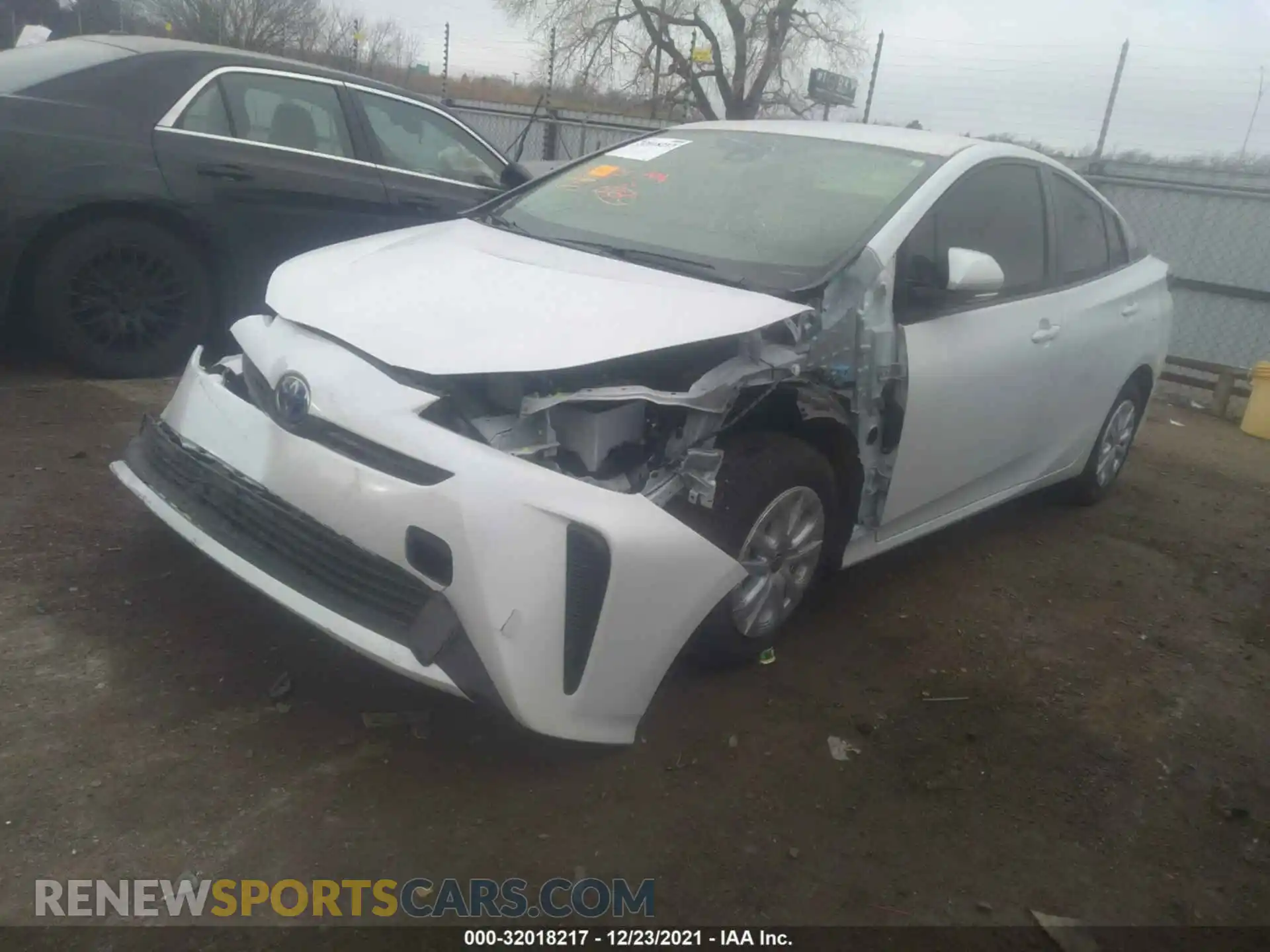 2 Photograph of a damaged car JTDKAMFU0M3132204 TOYOTA PRIUS 2021