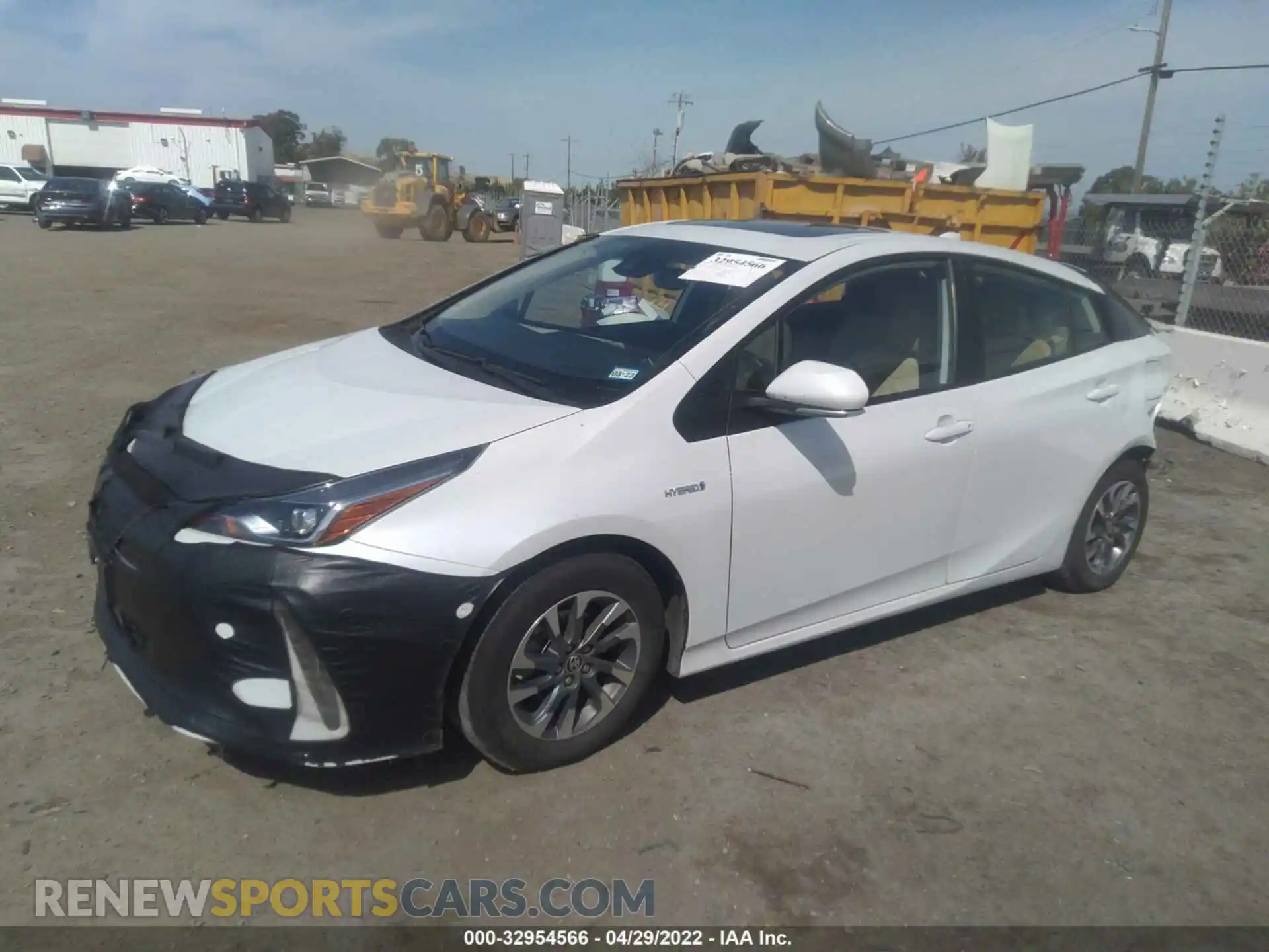 2 Photograph of a damaged car JTDKAMFU0M3137158 TOYOTA PRIUS 2021