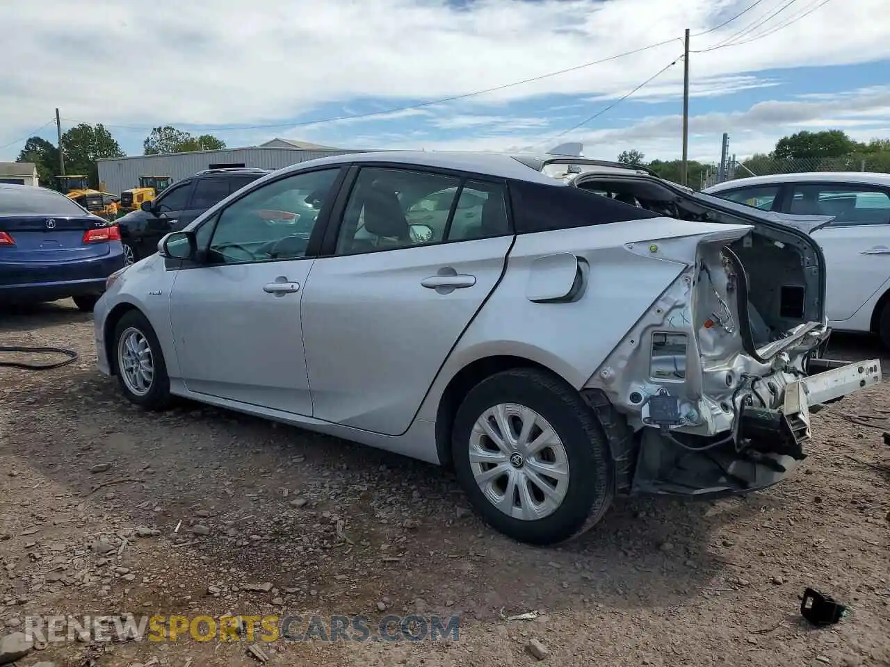 2 Photograph of a damaged car JTDKAMFU0M3140562 TOYOTA PRIUS 2021