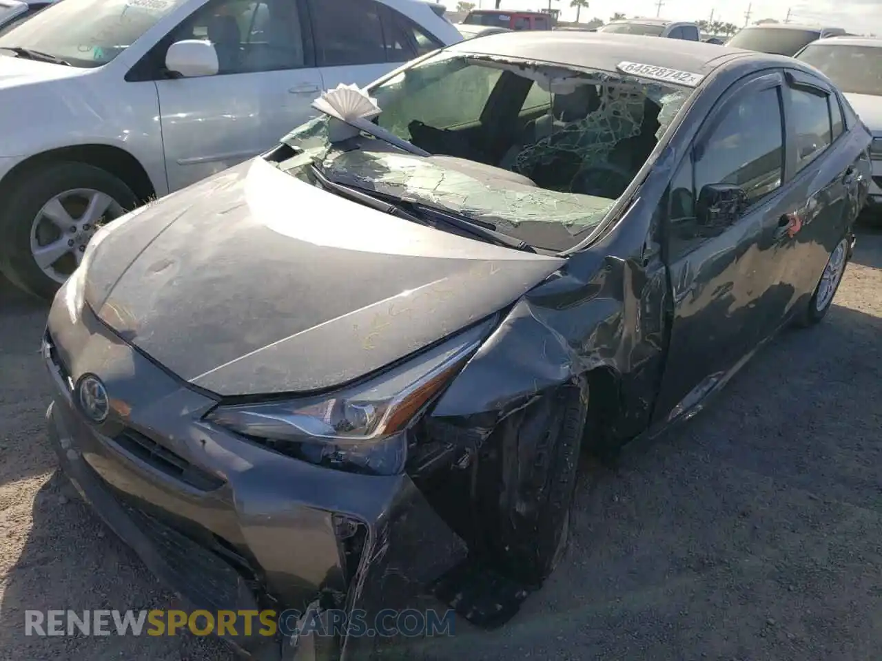 2 Photograph of a damaged car JTDKAMFU0M3141226 TOYOTA PRIUS 2021