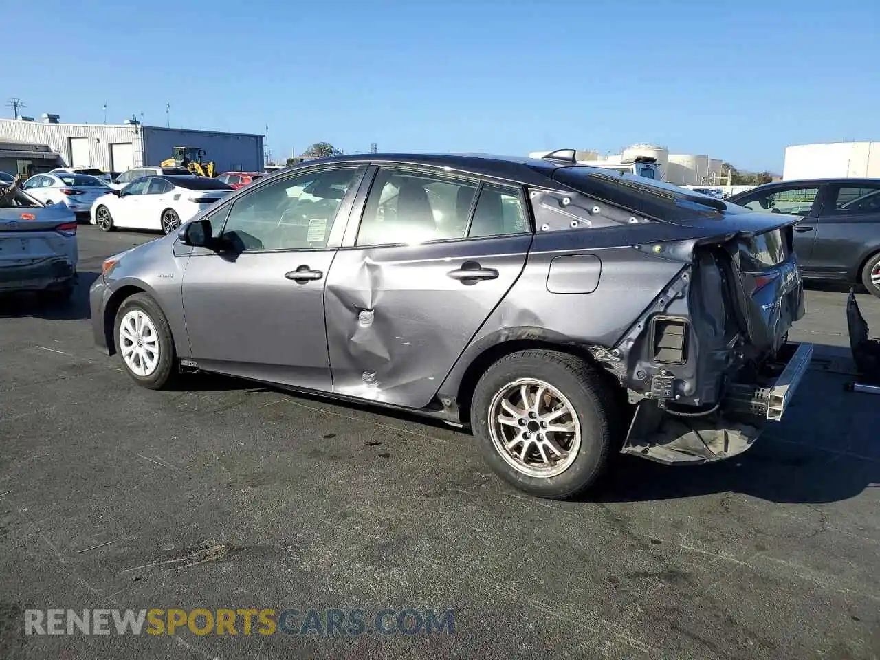2 Photograph of a damaged car JTDKAMFU0M3145762 TOYOTA PRIUS 2021