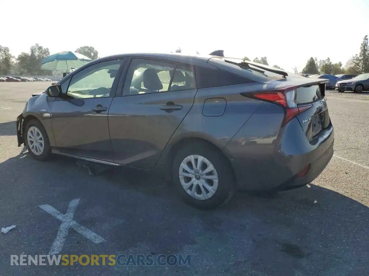 2 Photograph of a damaged car JTDKAMFU0M3148838 TOYOTA PRIUS 2021