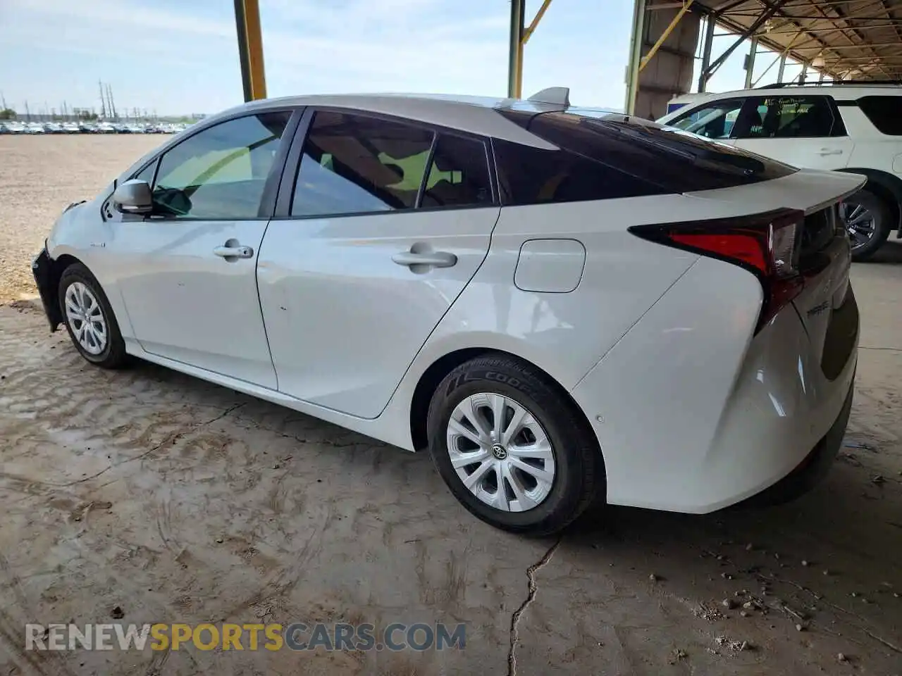 2 Photograph of a damaged car JTDKAMFU1M3127528 TOYOTA PRIUS 2021