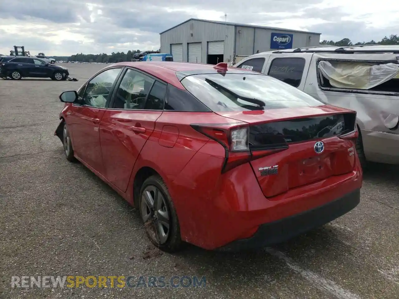 3 Photograph of a damaged car JTDKAMFU1M3128095 TOYOTA PRIUS 2021