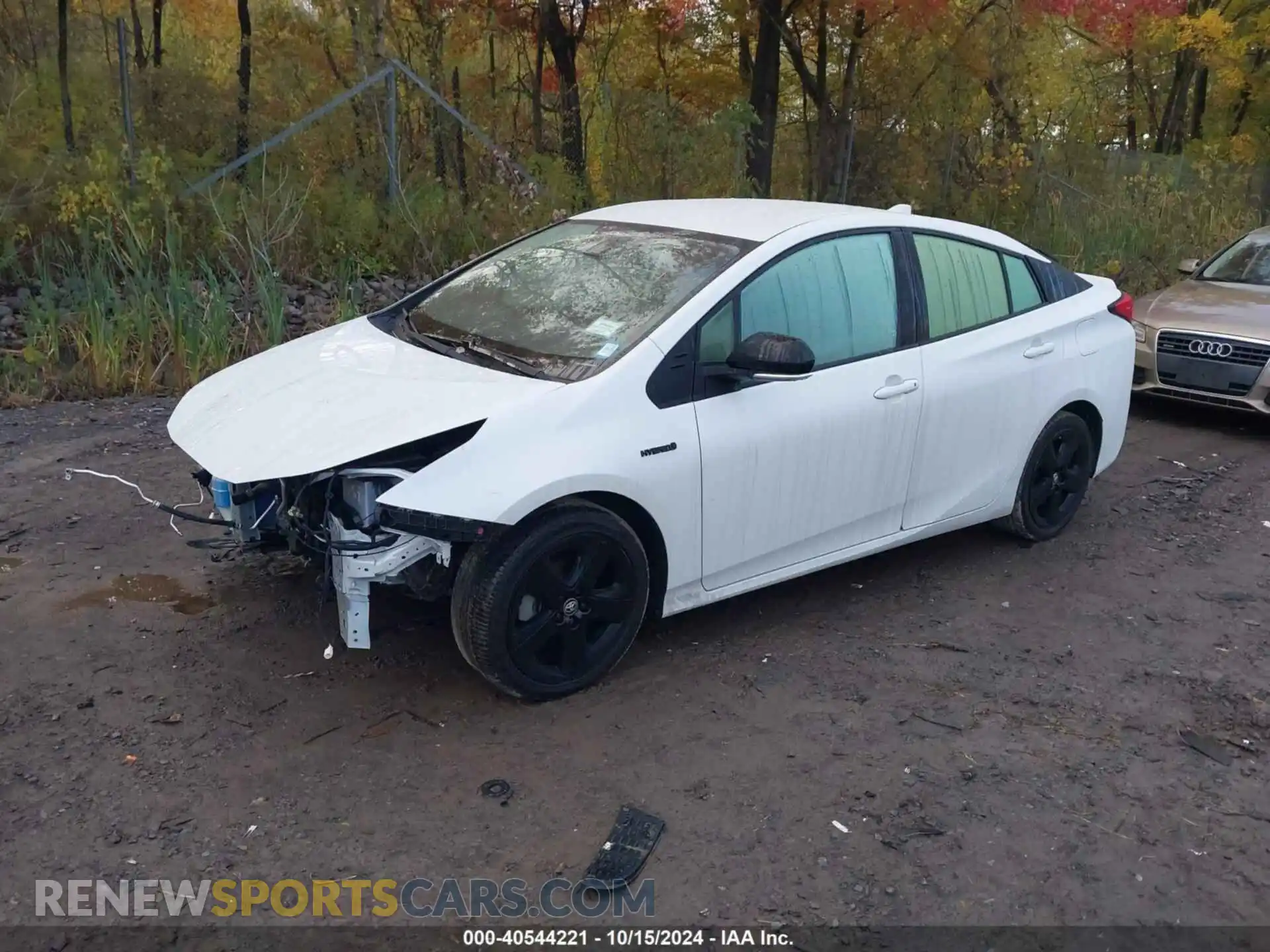 2 Photograph of a damaged car JTDKAMFU1M3129960 TOYOTA PRIUS 2021
