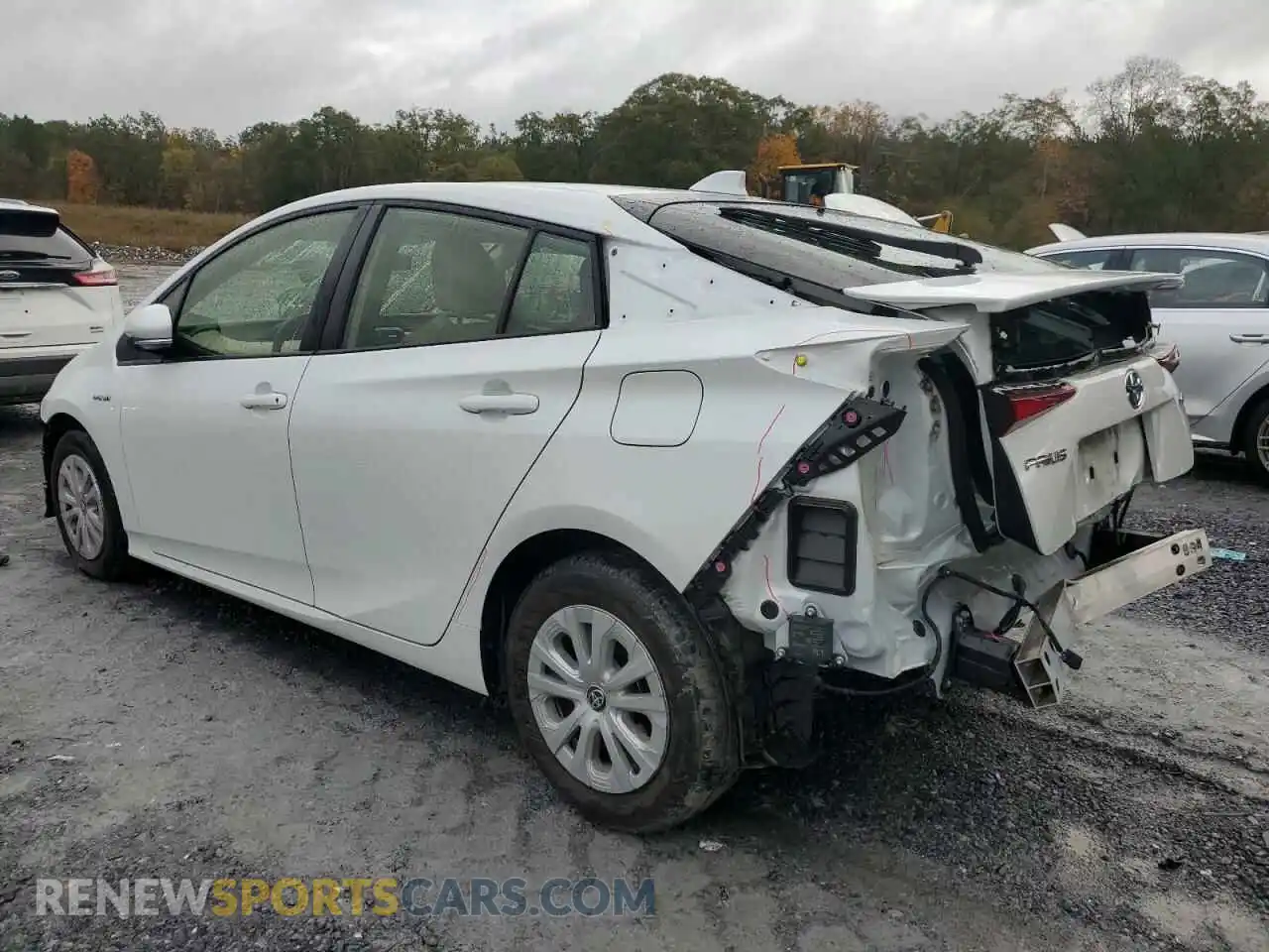 2 Photograph of a damaged car JTDKAMFU1M3130462 TOYOTA PRIUS 2021